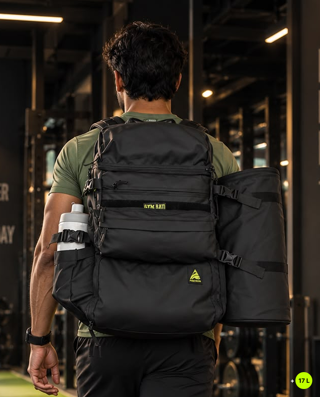 Peak Reign Heavy Bag, worn