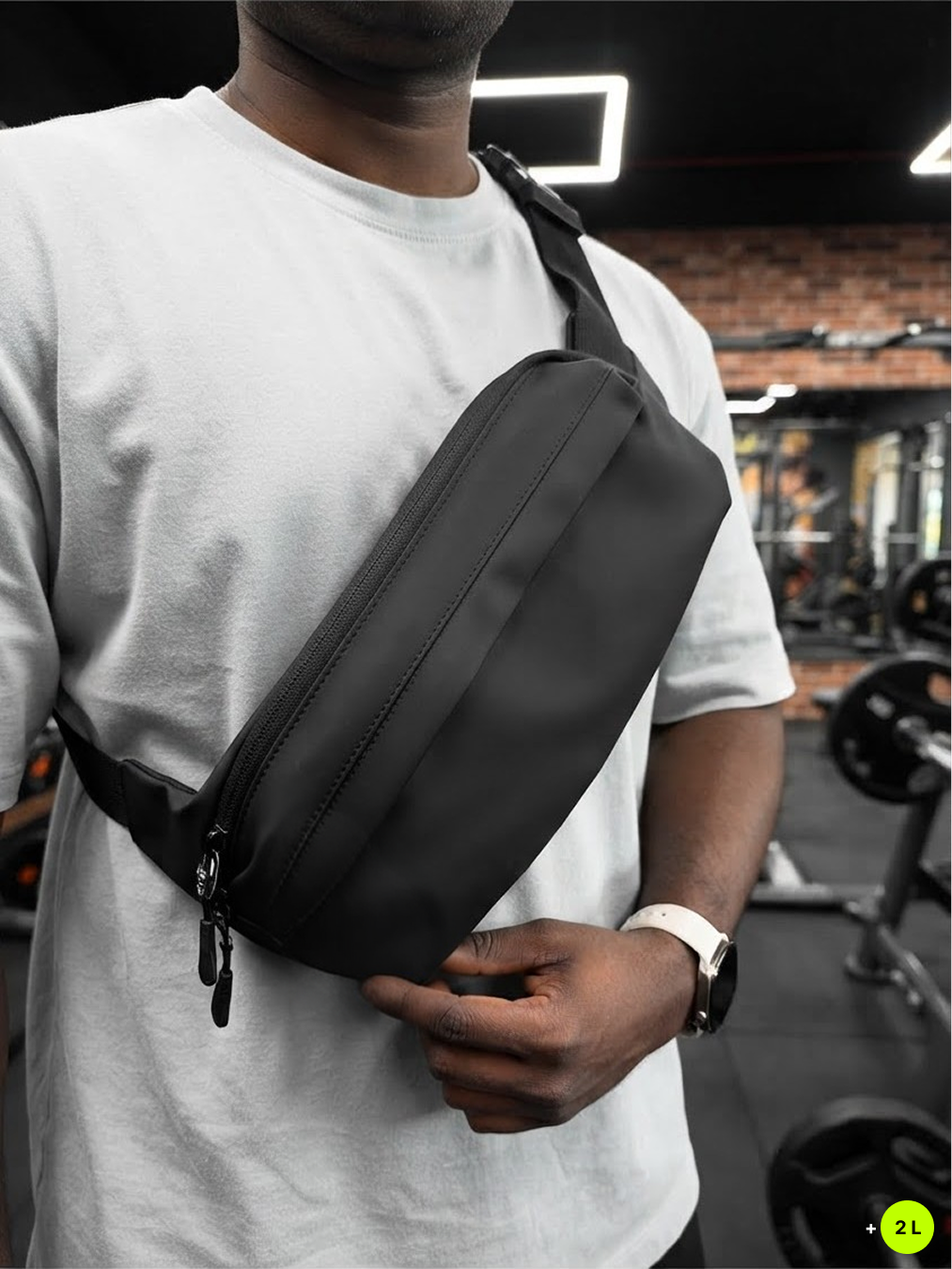 Peak Reign Heavy Bag — detachable sling bag, worn